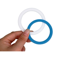 Live viewing mirror Gland Bush PTFE Silicone Composition Gaskets Food Grade Rubber Seal Ring Round Spacer Flat Spacer