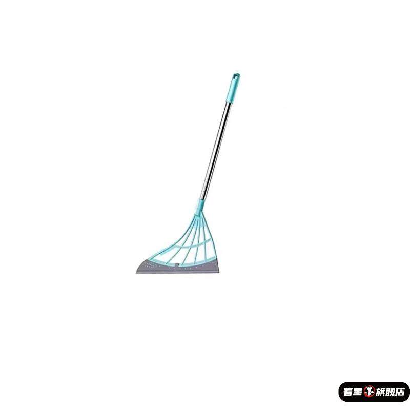 Creative Extended Pole Magic Broom for Sweeping Water, Hair, Debris, and Stains, Easy to Clean, Bathroom Water Scraper