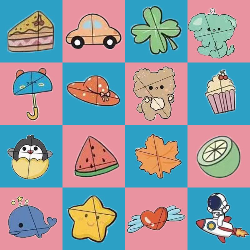 Children Cartoon Pattern Fashion Cloth Stickable Washable Down Clothing Patch Self-adhesive-free stitch-free repair breaking hole patch-Taobao