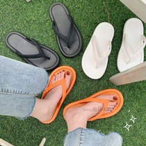 Japanese JULIPET flip-flops female ins tide wear non-slip bathroom Net Red Beach beach foot cool summer