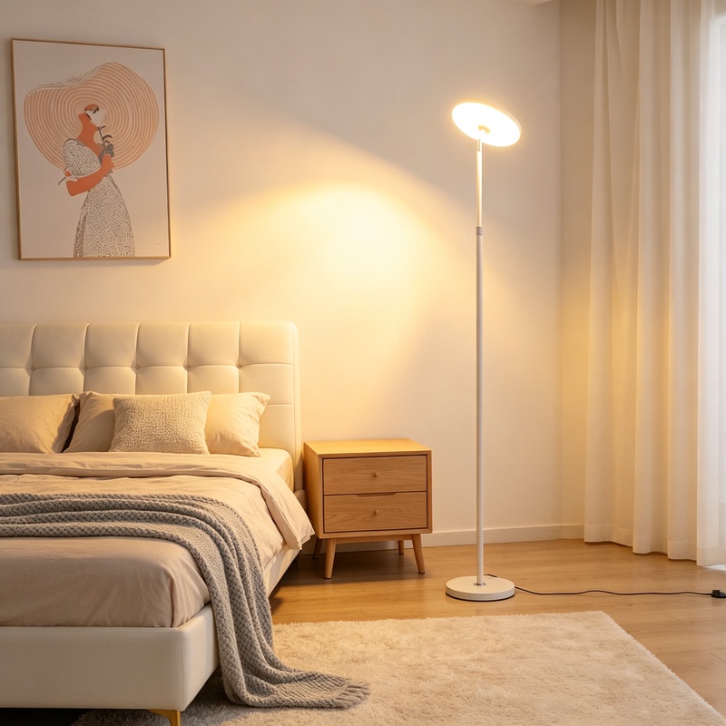 Led Living Room Floor Lamp, Super Bright Bedroom Table Lamp, Uplighting Lamp, Bedroom Bedside Lamp, Floor Lamp, Whole House Lighting