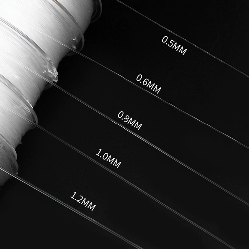 Прозрачный браслет из кварца, эластичный кварц, бусины, износостойкая резинка из грецкого ореха