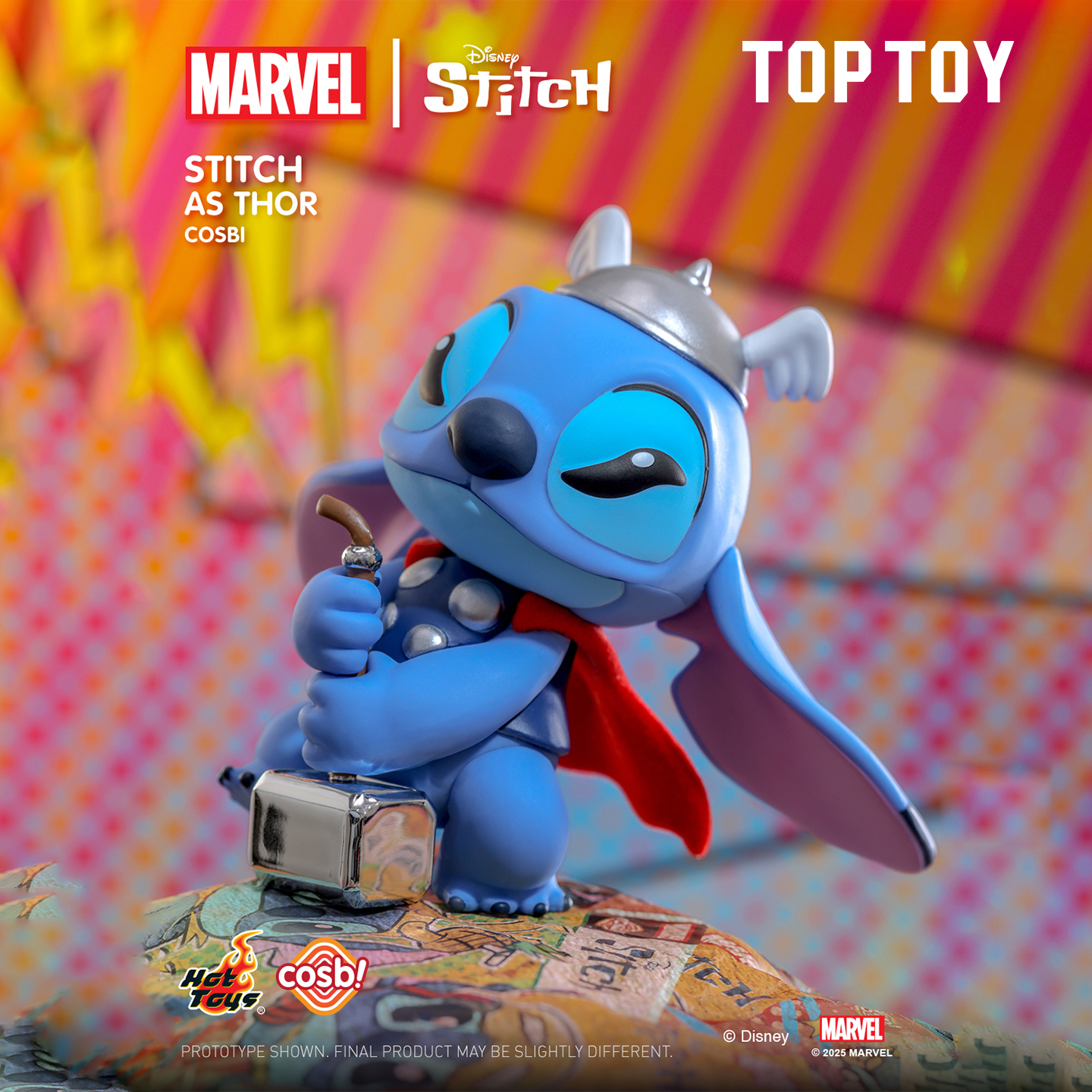 TOPTOY COSBI Marvel Stitch Series Blind Box Figure Hot Toy