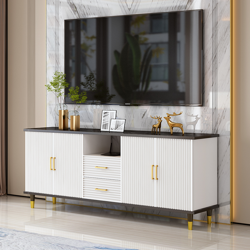 TV Cabinet Nordic Living Room Bedroom TV Cabinet Tall Simple Modern Coffee Table Storage TV Cabinet