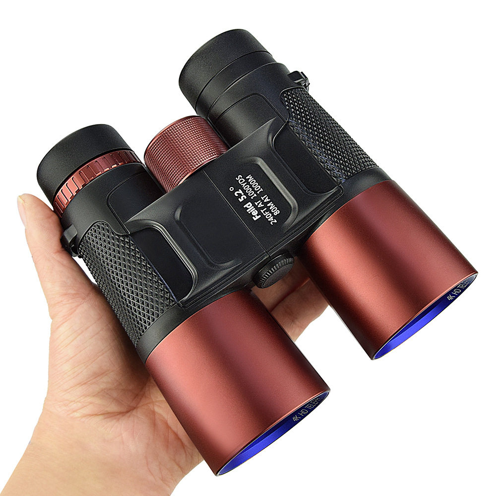 ten thousand meter binoculars looking for bee high HD 12 large caliber micro-light night vision outdoor metal retro military fans