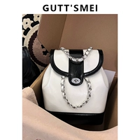 Черно -белый цвет -цветовый слой масляной восковой кожи