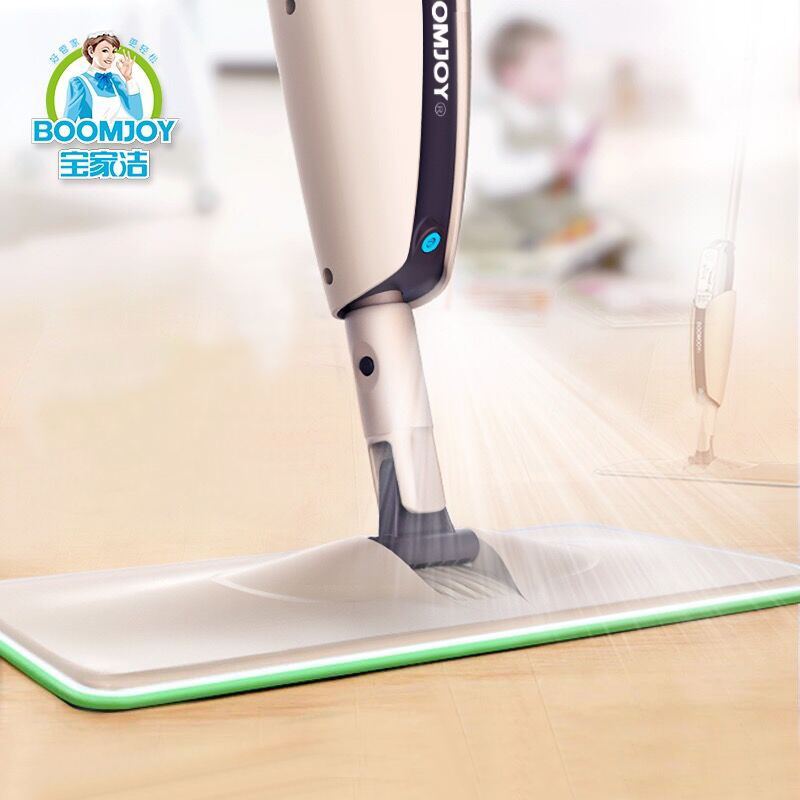 Baojiajie 2025 New Model Spray Mop, Spray Flat Mop, Lazy Mop for Home Use, One Mop for Both Dry and Wet Cleaning, Suitable for P4