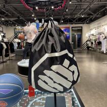 Li Ning 2023 new product BADFIVE basketball series waterproof drawstring bag basketball bag ABLT057