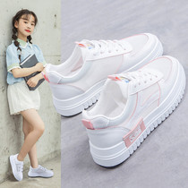 Hong Kong Girl Little White Shoes 2022 New Kids Sneakers Summer Girls Breathable Students Casual 100 Hitch Shoes