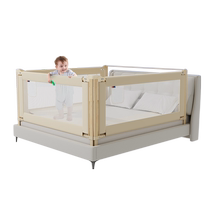 M-Castle German Mukaso bed fence baby anti-fall bed guardrail one side lifting baby anti-fall bed baffle