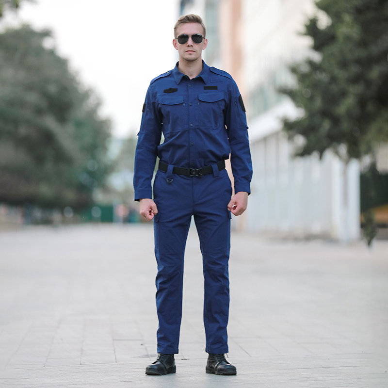 Cold steel 2021 multi-functional long-sleeved tactical suit outdoor men's instructor combat training suit Security training suit physical suit