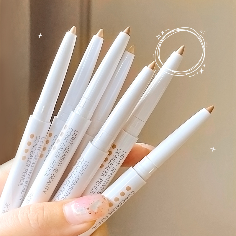 Flawless pen cover eyebrows lacunary eyebag black eye ring spots pimple embellishes embellishes with facial tatters dedicated deviner women