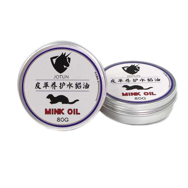 Leather Mink Oil ຄີມບໍາລຸງຜິວໜັງ Bag Care Agent Colorless Shoe Polish Vegetable Tanned Leather Fattening Cream Maintenance Oil