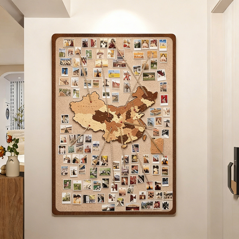 Felt Board China Map Photo Wall Background Board Wall Sticker Cork Board Wool Felt Polaroid Photo Picture Wall Hanging Display Panel Creative Cultural Wall Decoration for Entrance Room Felt Board China Map Photo Wall Background Board Wall Sticker Cork Board Wool Felt Polaroid Photo Picture Wall Hanging Display Panel Creative Cultural Wall Decoration for Entrance Room
