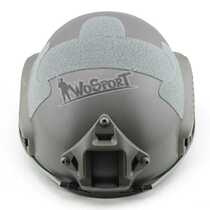 WOSPORT factory direct sales outdoor field real-life cs tactical equipment high-end version of protective helmet solid color version