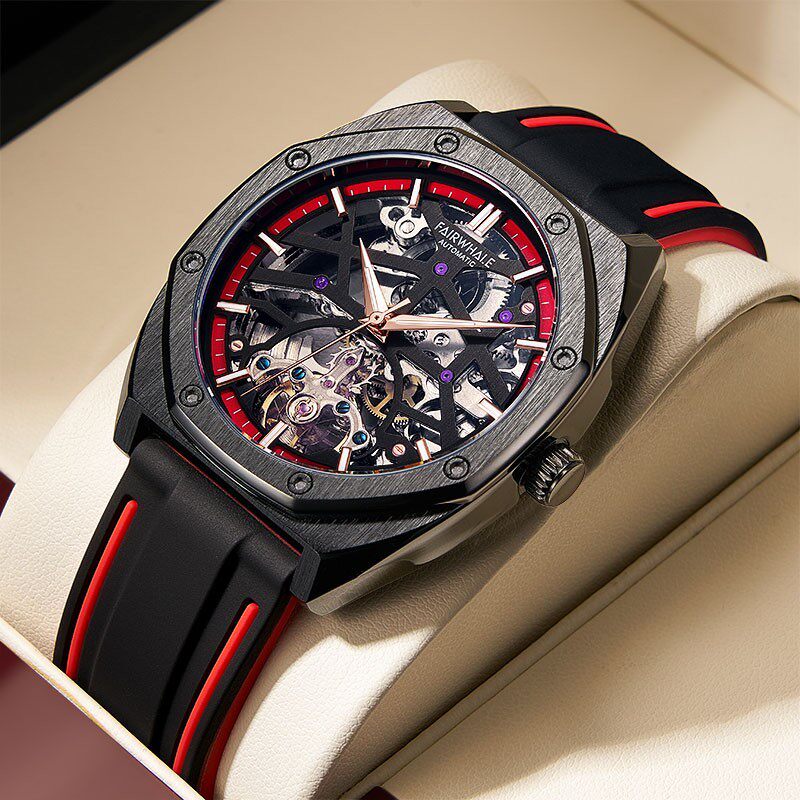 Mark Warfi New Watch Men's Full Automatic Mechanical Brand Waterproof Torpoise Tritium Gas Watch Top 10