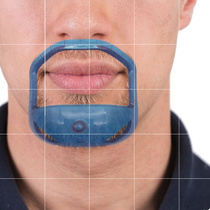 Model sideburn tool beard beard styling mold trimming manual contour creative P5 multi-functional hair