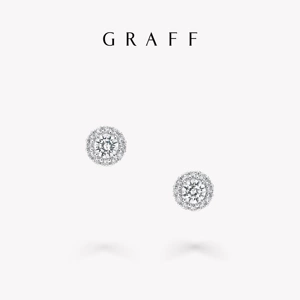 Graff/格拉夫 Серьги с турнирным плавником иконой