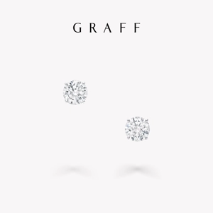 Graff/格拉夫 Классические серьги с турниром Graff Graff Round