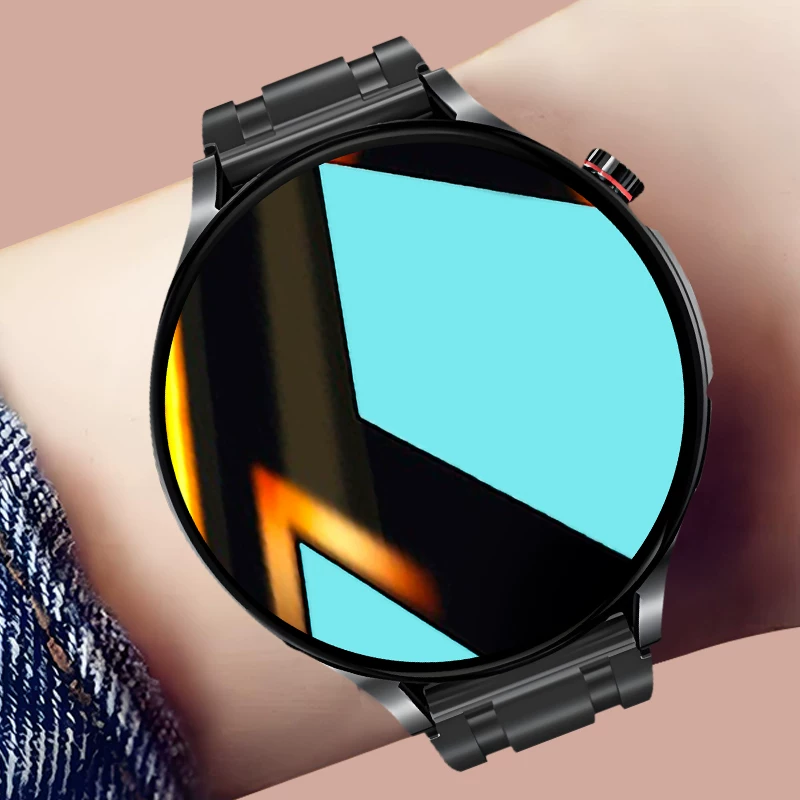 Умные универсальные водонепроницаемые часы для мужчин и женщин, для взрослых, с синхронизацией с телефоном, новая коллекция, официальный флагманский магазин, bluetooth, отслеживание пульса, NFC