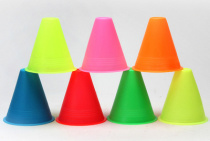 Hot selling roller skating pile flat flower pile ice cream bucket training road pile obstacle cup N sub skating semi-soft pile skates