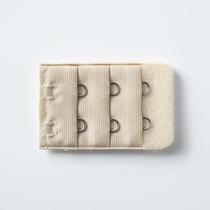 Small two-breasted button small two-breasted button 2-breasted bra accessories three-row two-button extended buckle extension buckle buckle back buckle