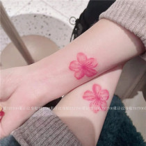 Fruits de fruits Fleurs Little Fresh Sexy Collarbone Waterproof Teenage Girl Tattoo Stick Ankle Wrist Tattoo Tattoo stickers Invent