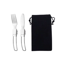 Форк -нож+черная сумка