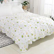 Pure cotton double-layer gauze sleeping sheet household soft adult blanket cotton lunch blanket summer cool quilt sheet summer thin