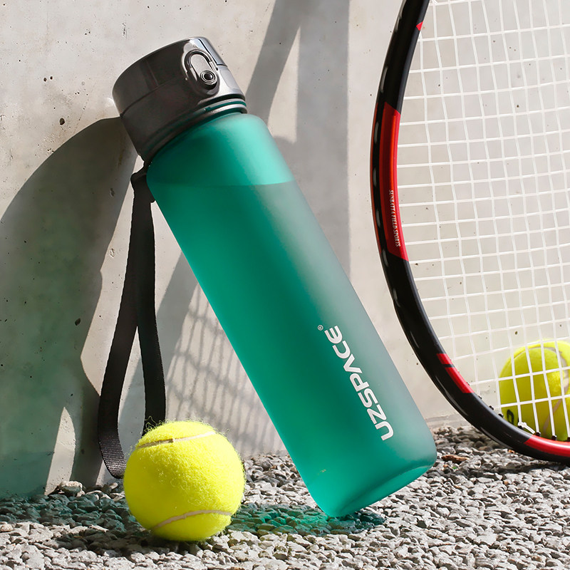 Excellent large-capacity plastic water cup 1000ML men and women sports kettle student portable outdoor fitness travel pot