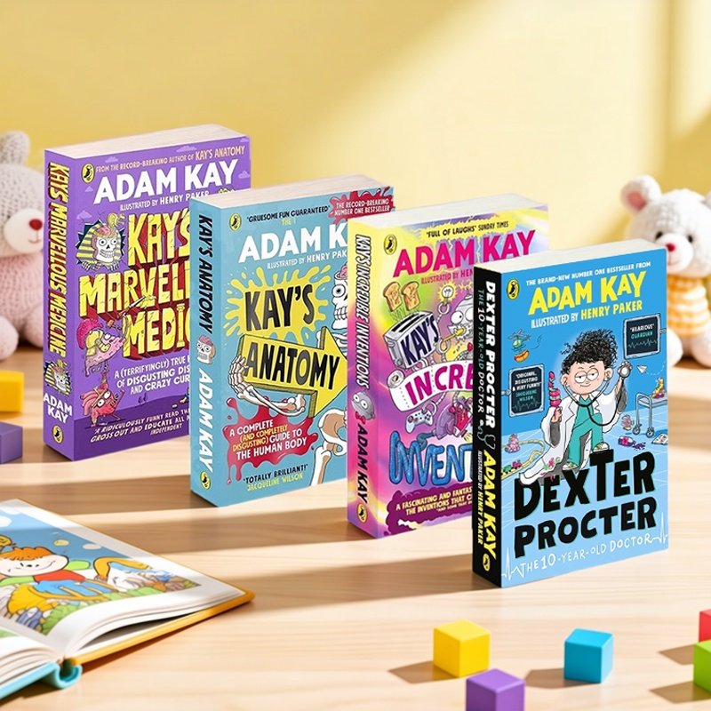 Adam Kay亚当凯 凯的解剖学 爆笑医学 疯狂发明 英文原版 dexter procter 10岁儿科医生 Incredible Inventions 疼痛难免作者