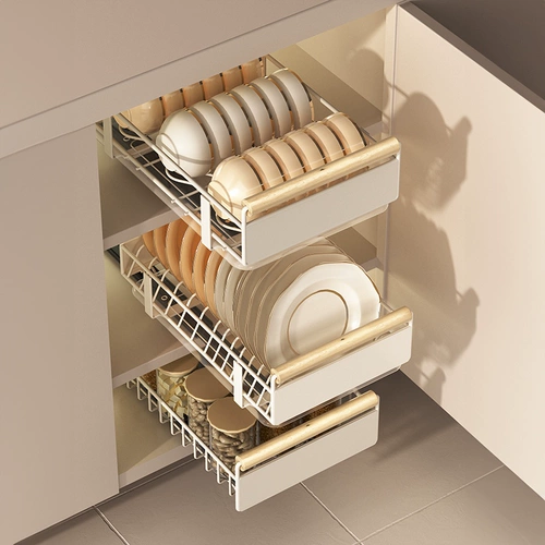 Кухонная посуда хранение шкаф