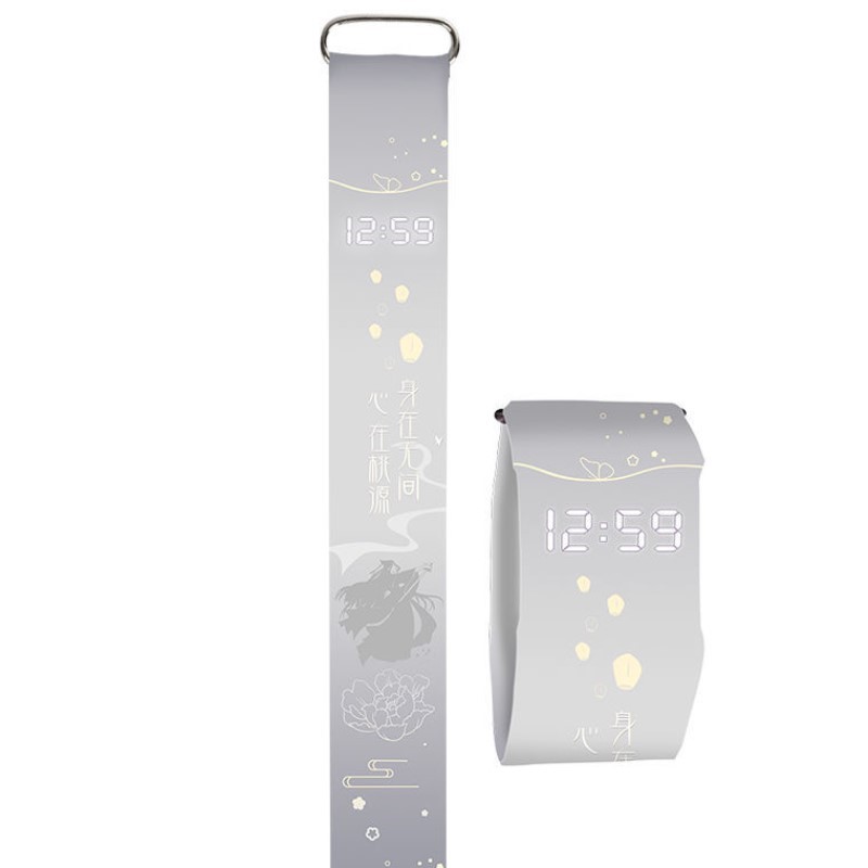 Tianguan blesses animation surrounding waterproof paper watch Xie Lian Huacheng CP joint student two-dimensional electronic watch