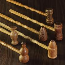 Non-requesting massage hammer wooden massage hammer chicken wing wood handheld cervical vertebra beater back beater back and legs
