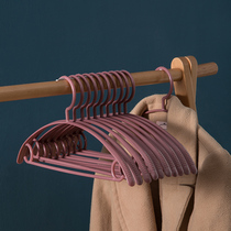 Non-slip hangers household clothes student dormitory non-trace drying rack wide shoulder anti-shoulder corner clothes rack clothing rack wholesale
