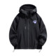 Fearless Contract Game Merchandise Hooded Jacket Omen Cat Shadow Men and Women Teen Casual Softshell Jacket