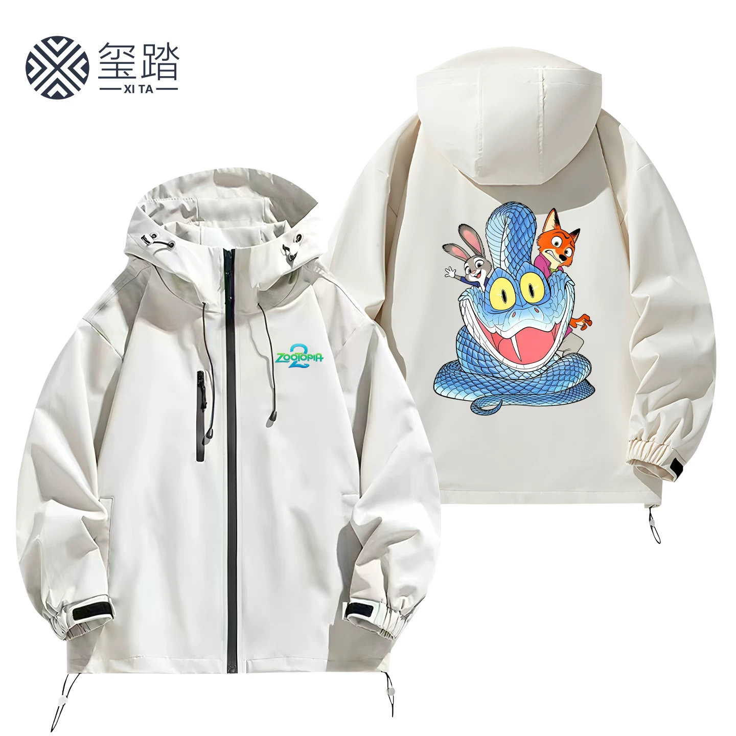 Disney, куртка, одежда для пары с капюшоном, для любимого