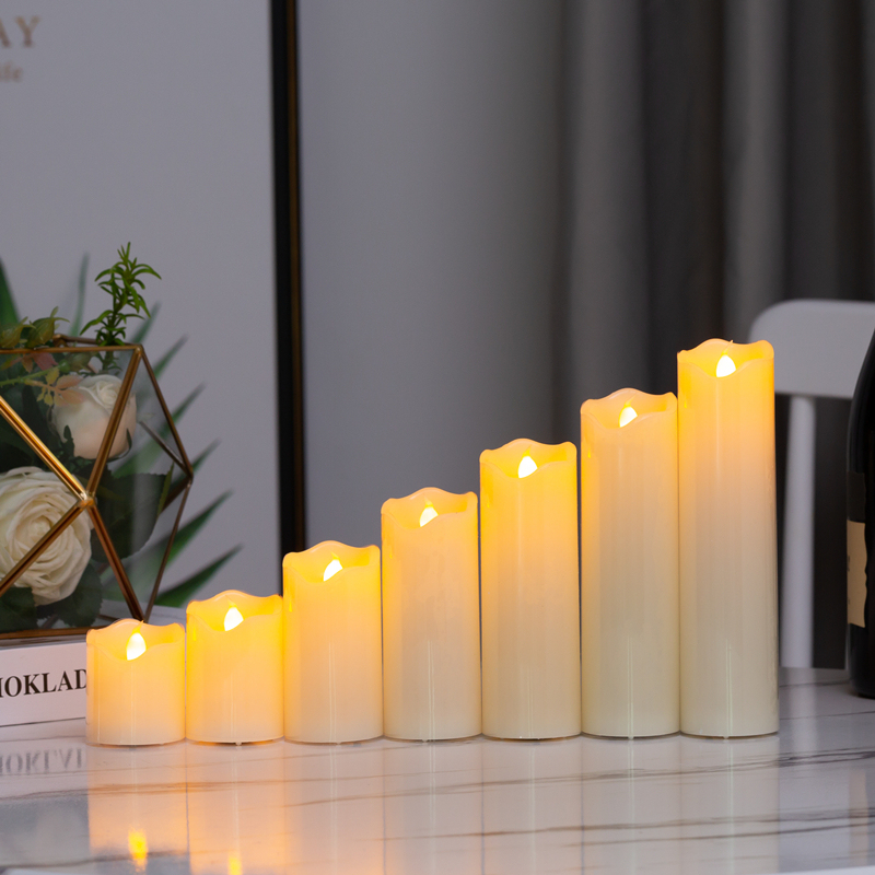 5cm fixed flashing LED electronic simulation candle lamp table decoration proposal wedding celebration yellow party props