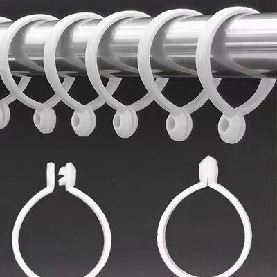 Accessories: Curtain live hanging ring hook, large single hook, flat hanging bracket, matching Roman rod track auxiliary materials