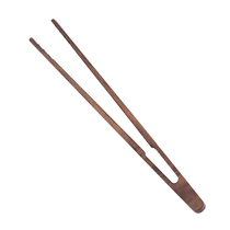 Walnut solid wood tea clip Kung Fu tea set accessories tea ceremony non-slip cup clip tea drinking tools tea cup tweezers