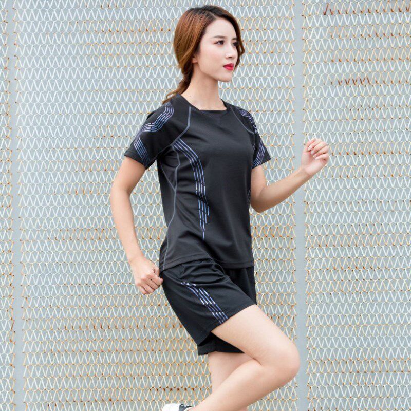 Badminton Suit Summer 2021 New Badminton Suit Men And Women Short Sleeve Quick Dry Sports Clothing Breathable Table Tennis