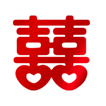 Wedding House Arrangement Wedding New Room Living-room Sofa Background Wall Decoration Wedding Mens Square Womens Room Happy Character Suit