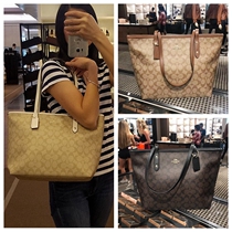 Woman Bag New Tote Carriage Double Sided Shopping Bag Zipper Hand Single Shoulder Bag Tide