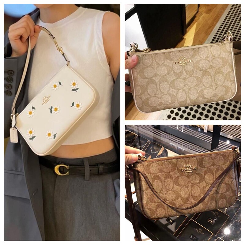 2022 new women's bag zero-wallet armpits handbag hand-carrying chick-chamomile bag single shoulder sloped satchel