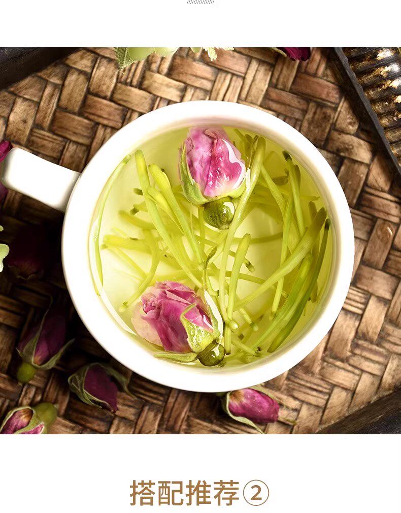 Premium Unsulfured Honeysuckle Flower Tea Dried Jin Yin Hua for Traditional Herbal Tea 500g in use