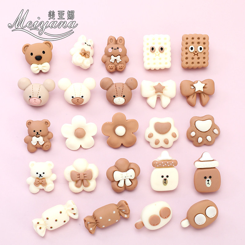 cartoon animal children sweater button baby baby clothes coat decorative button small cardigan button accessories