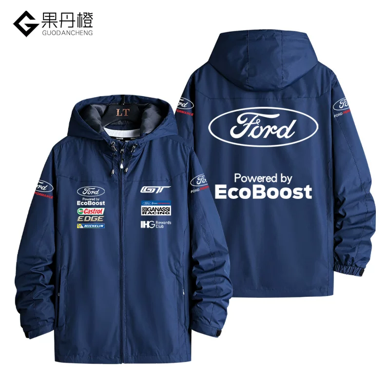 Форд Мустанг GT3 автомобиль FIA Ле-Манс гоночная памятная одежда куртка для мужчин и женщин