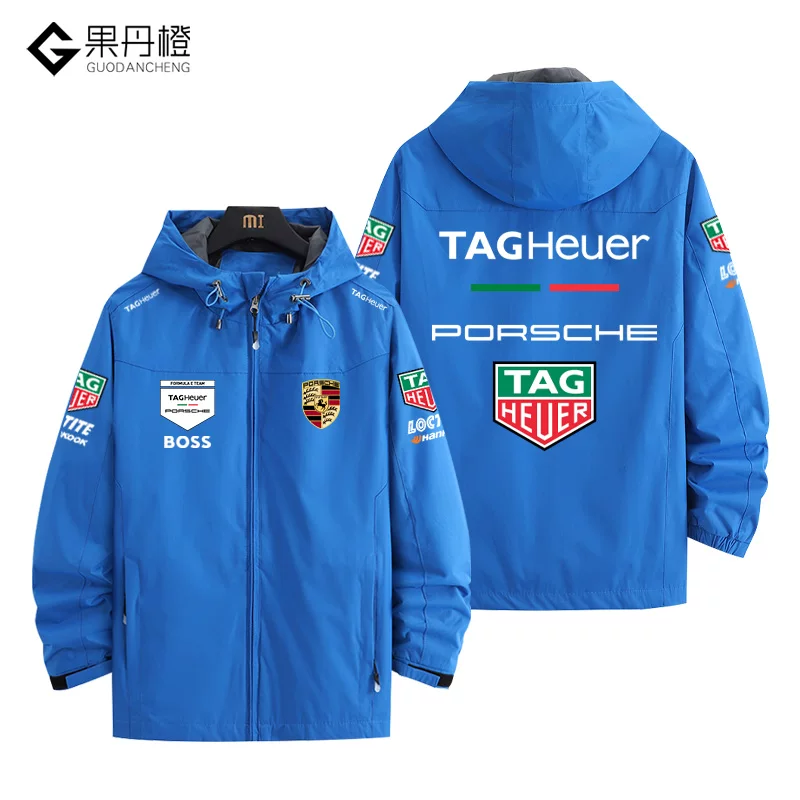 Tag Heuer, гоночная машина, куртка, Porsche