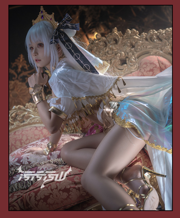Arknights Rosa Gothic Lolita Cosplay Costume