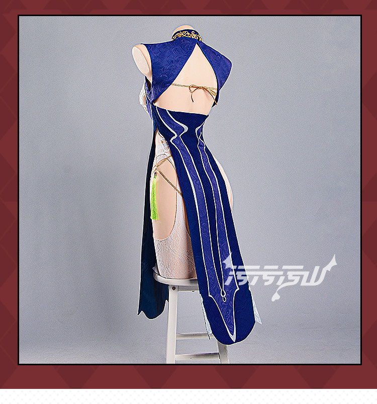 Azur Lane Mainz New Year Cheongsam Cosplay Costume